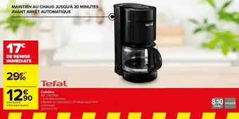 Carrefour Cafetière offre
