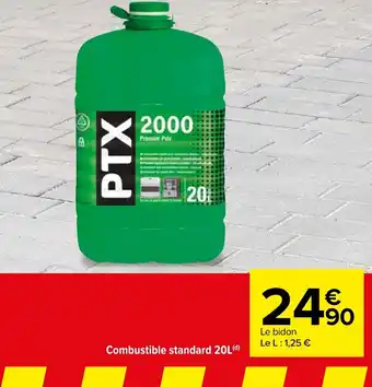 Carrefour Combustible standard 20L offre
