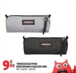 Auchan Supermarché Eastpak - trousse benchmark couleur unie offre