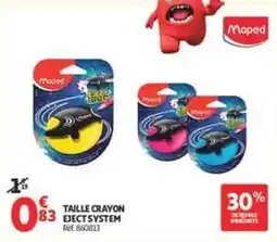 Auchan Supermarché Maped - taille crayon offre