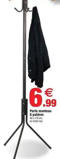 Bazarland Porte manteau 8 pâteres offre