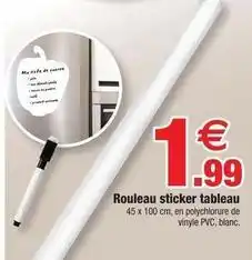 Bazarland Rouleau sticker tableau offre