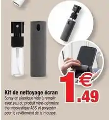 Bazarland Kit de nettoyage écran offre