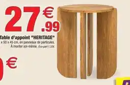 Bazarland Heritage - table d'appoint heritage offre