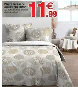 Bazarland Parure housse de couette mekong offre