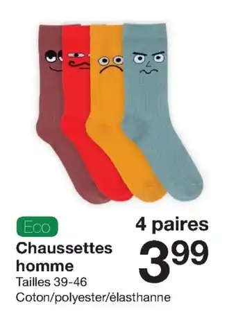Zeeman Chaussettes Homme offre