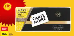 Carrefour CARTE NOIRE Café moulu Maxi Format offre