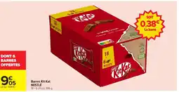Carrefour NESTLÉ Barres Kit Kat offre
