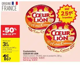Carrefour COEUR DE LION Coulommiers offre