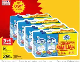 Carrefour LACTEL Lait U.H.T. Format Familial offre