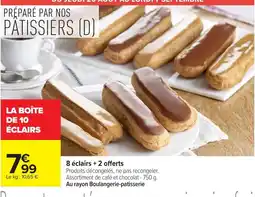 Carrefour 8 éclairs + 2 offerts offre