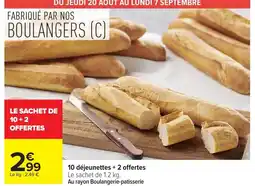 Carrefour 10 déjeunettes + 2 offertes offre