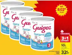Carrefour Lait en Poudre Croissance 3 Optipro offre