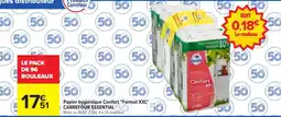 Carrefour CARREFOUR ESSENTIAL Papel hygiénique Confort Format XXL offre