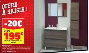 Bricorama Meuble Dalhia offre
