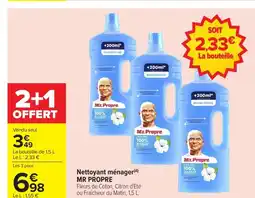Carrefour MR PROPRE Nettoyant ménager offre