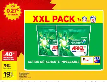 ARIEL PODS Lessive capsules XXL Pack