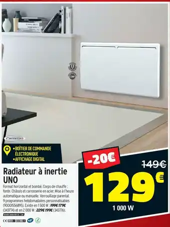 Bricorama Radiateur à Inertie offre