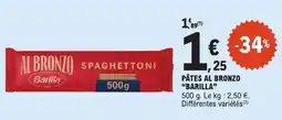 E.Leclerc Barilla Pâtes al Bronzo offre
