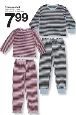 Zeeman Pyjama enfant offre
