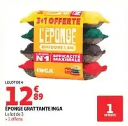 Auchan INGA ÉPONGE GRATTANTE offre