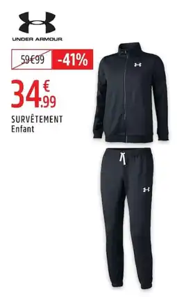 Intersport UNDER ARMOUR SURVÊTEMENT Enfant offre