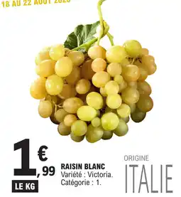 E.Leclerc RAISIN BLANC offre
