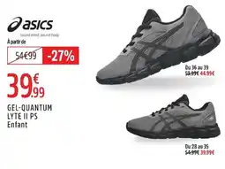 Intersport Asics gel-quantum lyte ii ps offre