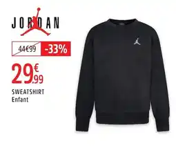 Intersport JORDAN SWEATSHIRT Enfant offre