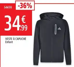 Intersport Adidas Veste à capuche Enfant offre