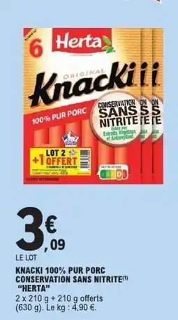 E.Leclerc Herta Knacki offre