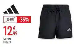 Intersport Adidas SHORT Enfant offre
