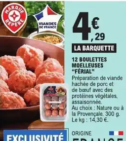 E.Leclerc FÉRIAL Boulettes offre