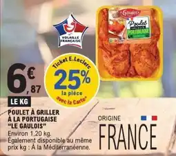 E.Leclerc Le Gaulois Poulet à la Portugaise offre