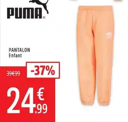 Intersport PUMA PANTALON Enfant offre