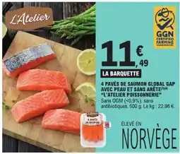 E.Leclerc L'Atelier Pavés de saumon offre