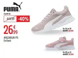 Intersport PUMA ANZARUN PS Enfant offre