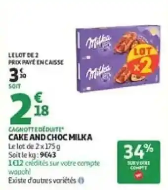 Milka Cake and Choc