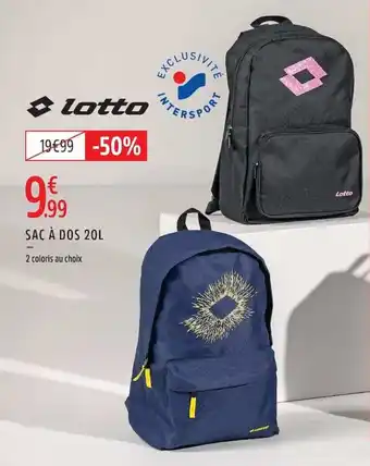 Lotto Sac à dos 20L