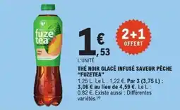 E.Leclerc fuze tea offre
