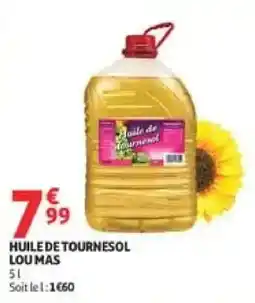 Auchan Lou mas huile de tournesol offre