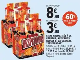 E.Leclerc Desperados Red offre