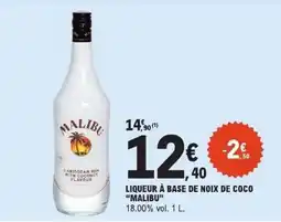 E.Leclerc MALIBU Liqueur à base de noix de coco offre