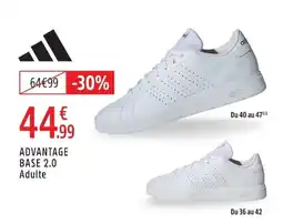 Intersport adidas ADVANTAGE BASE 2.0 offre