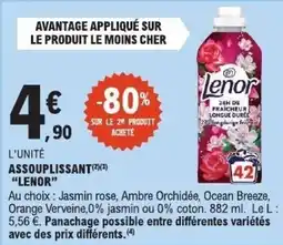 E.Leclerc Lenor Assouplissant offre