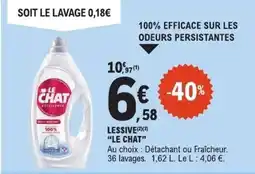 E.Leclerc LE CHAT Lessive offre