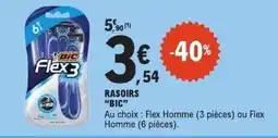 E.Leclerc BIC RASOIRS offre
