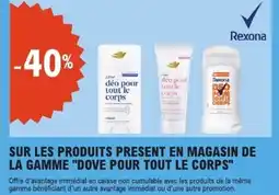 E.Leclerc Rexona DEO POUR TOUT LE CORPS offre