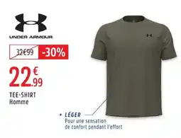 Intersport UNDER ARMOUR TEE-SHIRT Homme offre