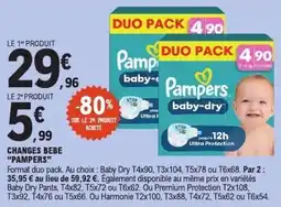 E.Leclerc Pampers baby-dry offre
